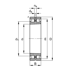 ALS NN3038-AS-K-M-SP, (j) DIN 5412-4 (bio)(zhn)Ҫߴ, ǶλS, pFF 1:12 ɷx, ּpСď(ni)϶ƹ