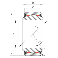 P(gun)(ji)S GE140-UK-2RS, (j) DIN ISO 12 240-1 (bio)(zhn), So(h)ɂ(c)ܷ